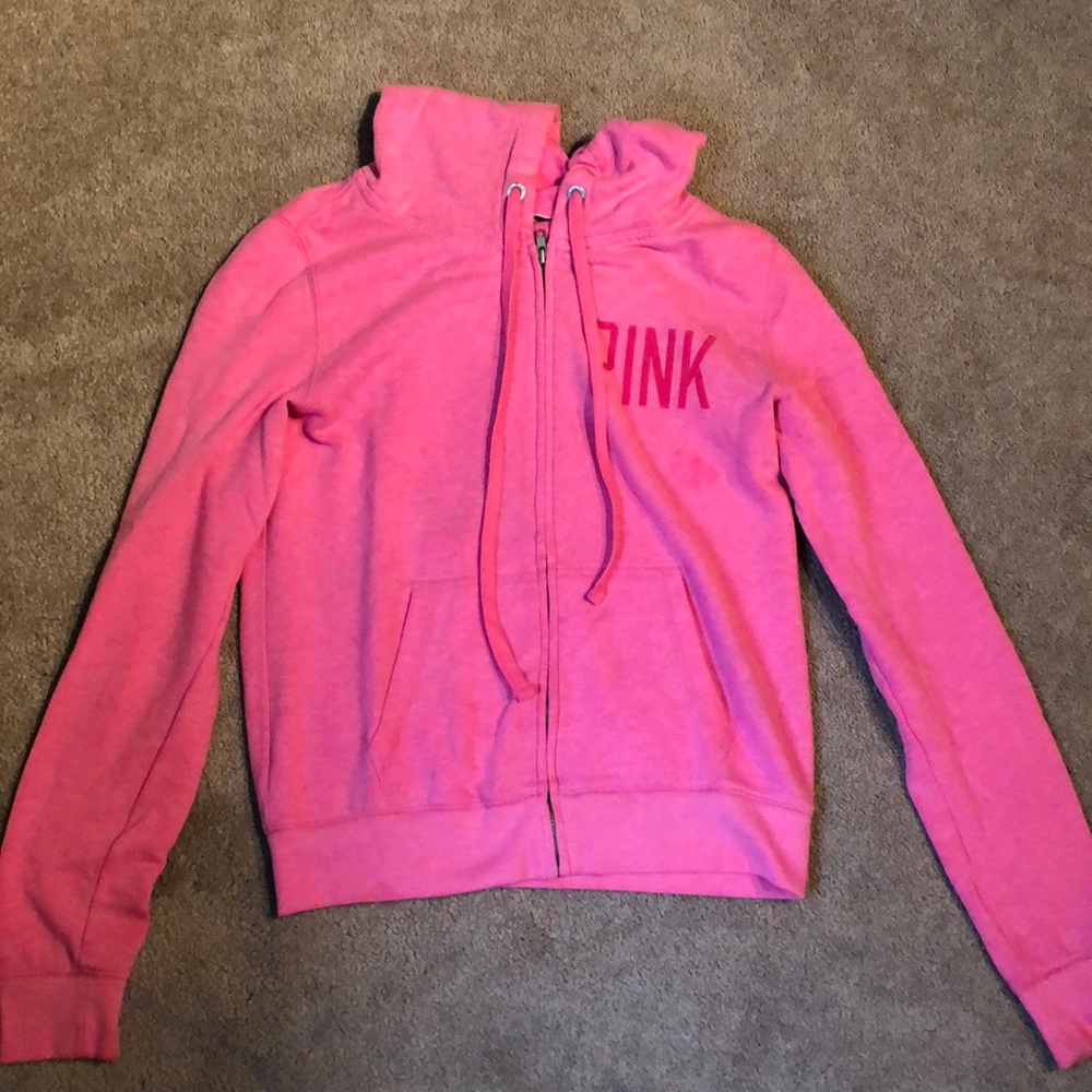 PINK Hot Pink Sweater